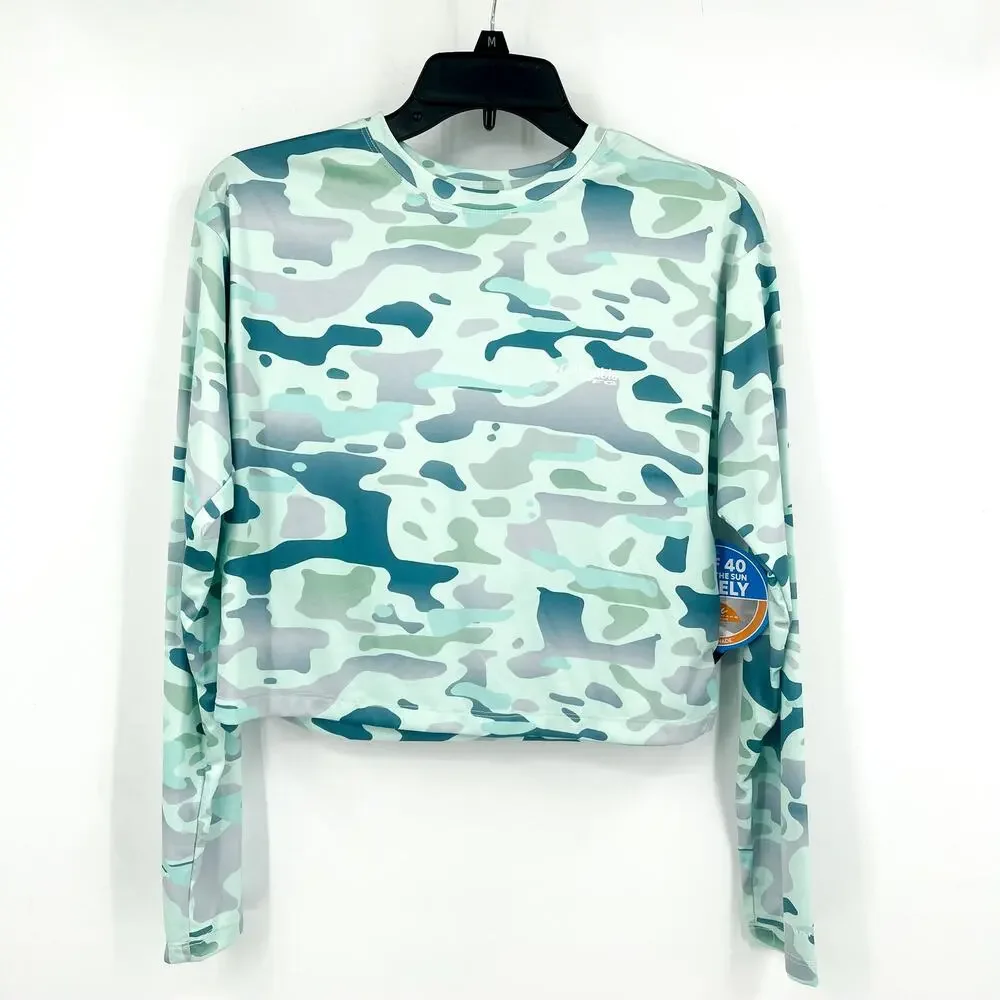Columbia Women's Super PFG Tidal Light Shirt XS Blue Icy Morn Watershed NWT_6